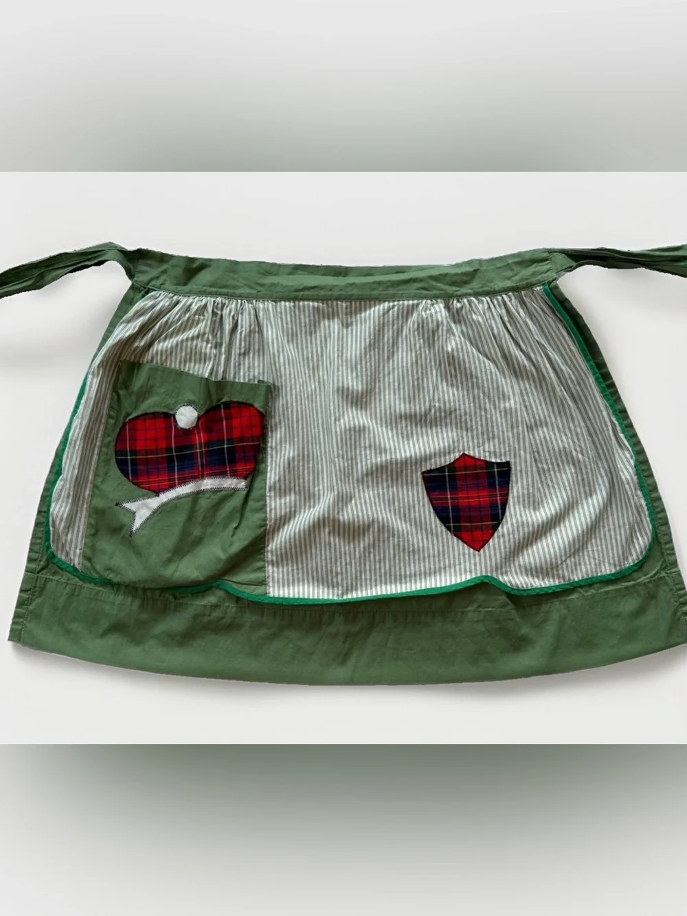 Vintage 50s 60s MCM Retro Half Apron Lot of 3 Novelty Cottagecore Grandmacore